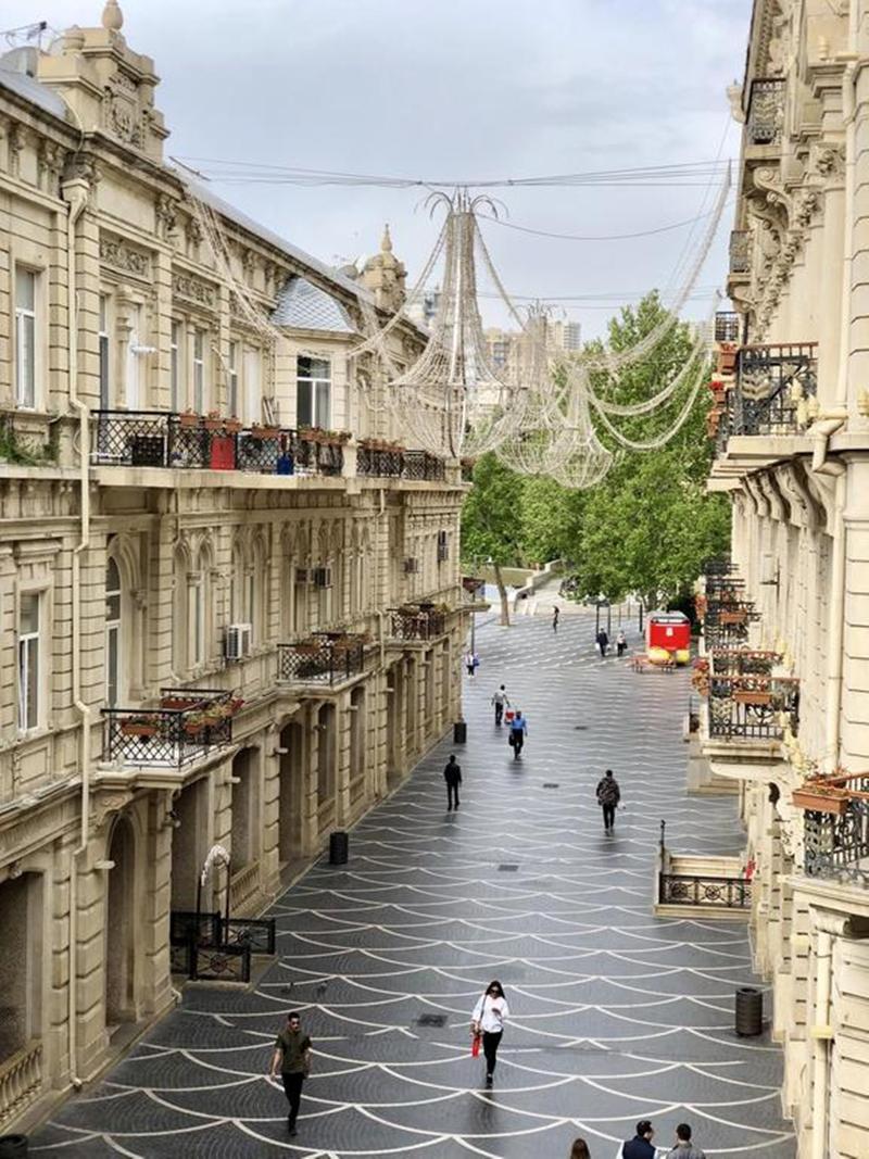 Khaghani Center Hotel Baku Exterior photo